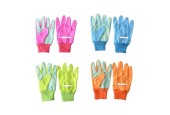 Esschert design Gants de jardinage pour enfants coton/pvc