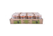 Esschert design Inmaakpot 90ml 8,9x6,5x7,2cm set a 12 stuks
