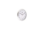 Balance Horloge silencieuse avec aiguille coulissante Ø25cm argent