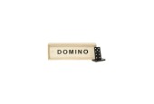 Domino spel in houten doosje 15x5x3cm