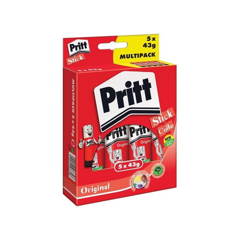 Pritt lijmstift 43g multipack a 5 stuks