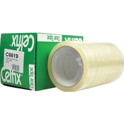 Ruban adhésif Celfix 19mmx66m ecol boite de 8 rouleaux