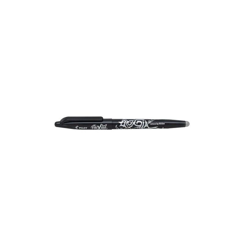 Pilot frixion gelroller balpen 0,7mm zwart doosje a 12 stuks