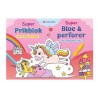 Deltas Super Prikblok I Love Unicorns