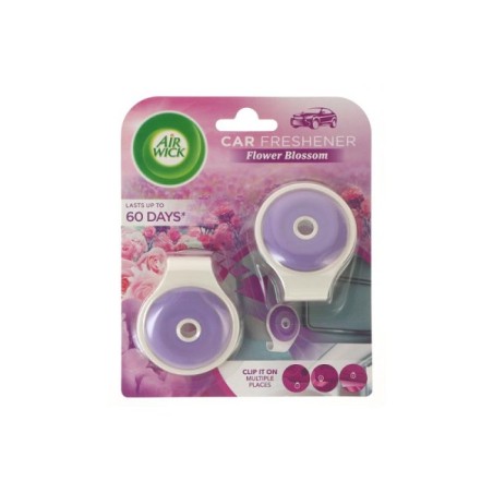 Air Wick Désodorisant voiture 2x9gr Flower Blossom