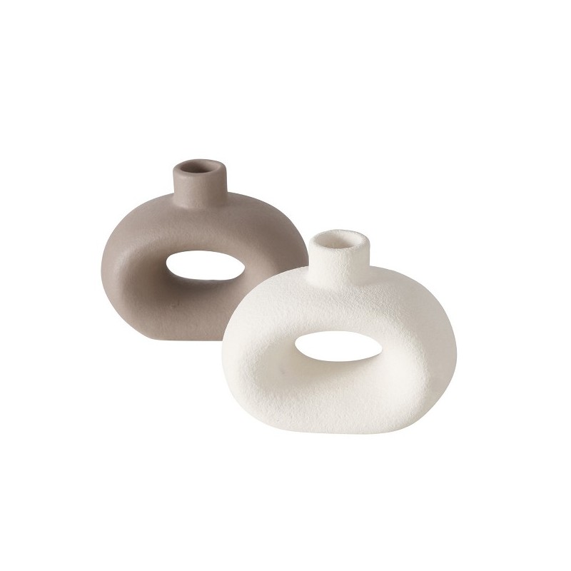 Boltze Home Kandelaar Rody H10x12cm keramiek