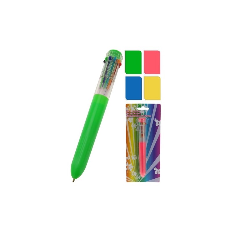 Stylo 10 couleurs