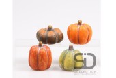 Polystone citrouille petit 5x5x6cm