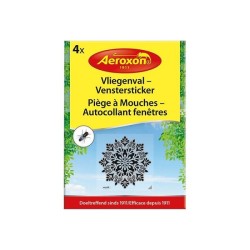 Autocollant de fenêtre Aeroxon Fly Trap 4 pièces