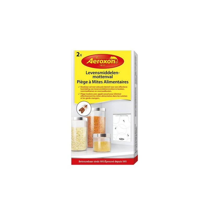 Aeroxon Levensmiddelenmottenval 2 stuks