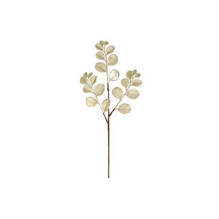 Dijk Natural Collections Kunsttak met blad 76x25x3cm goud