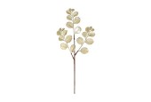 Dijk Natural Collections Kunsttak met blad 76x25x3cm goud