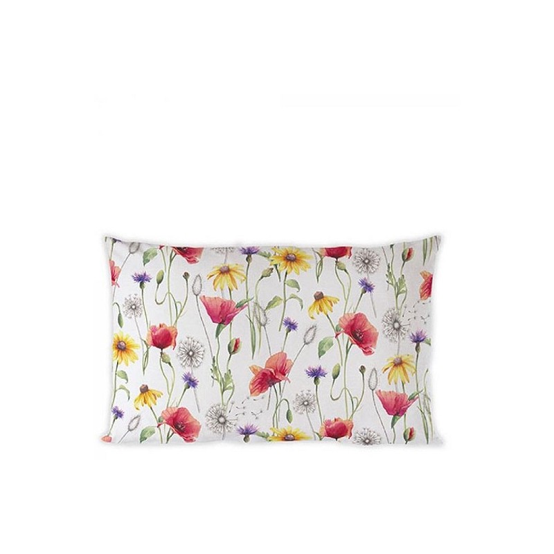 Housse de coussin Ambiente Prairie de coquelicots 50x30cm