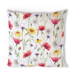 Housse de coussin Ambiente Prairie de coquelicots 40x40cm