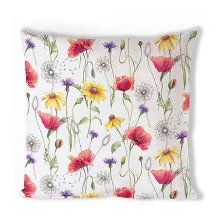 Housse de coussin Ambiente Prairie de coquelicots 40x40cm