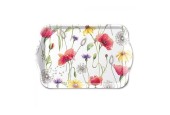 Ambiente Tray Melamine Poppy Meadow 13x21cm