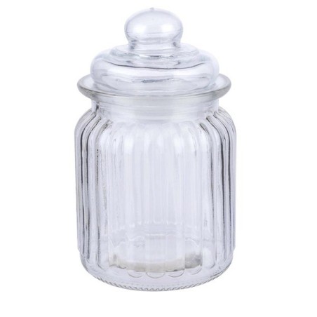 Voorraadpot Glas Ø8xh13cm