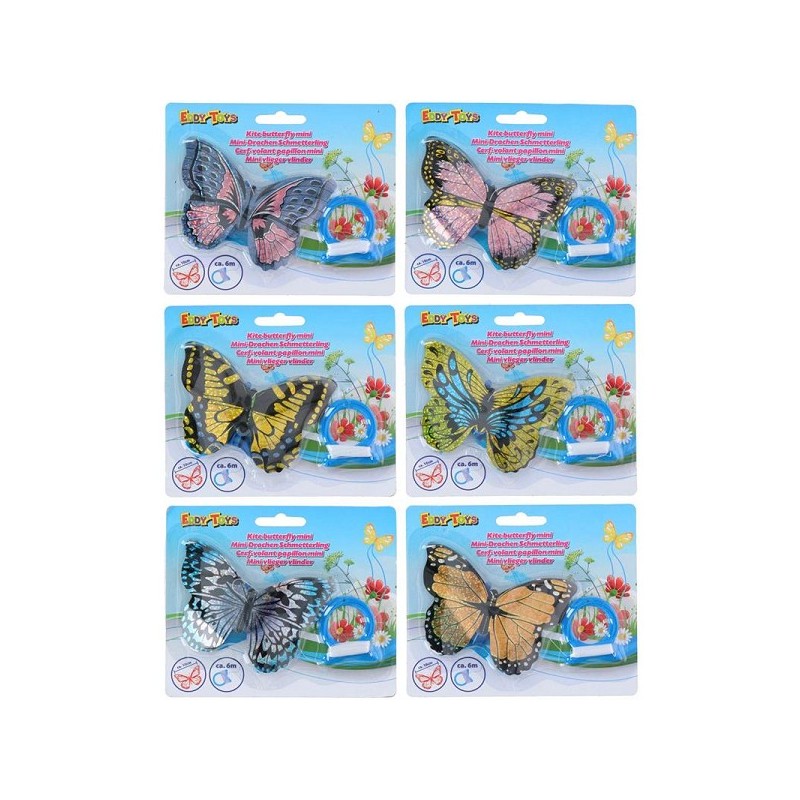 Eddy Toys Mini cerf-volant papillon 10cm