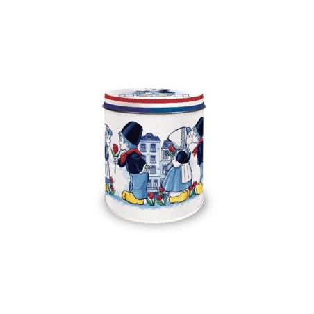 Boîte de rangement I Love Holland couple s'embrassant Ø10x11,5cm