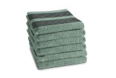 DDDDD Torchon de cuisine Baxter 50x55cm vert par 6 pièces