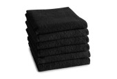 DDDDD Torchon de cuisine Logo 50x55cm noir par 6 pièces