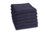 DDDDD Keukendoek Logo 50x55cm blauw per 6 stuks