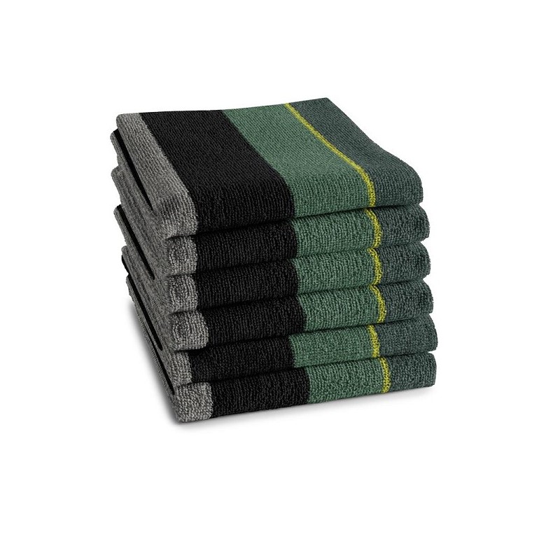 DDDDD Keukendoek Rico 50x55cm groen per 6 stuks