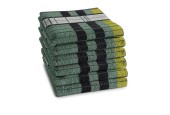 DDDDD Torchon de cuisine Helsinki 50x55cm vert menthe par 6 pièces