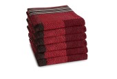 DDDDD Keukendoek feller 50x55cm rood per 6 stuks
