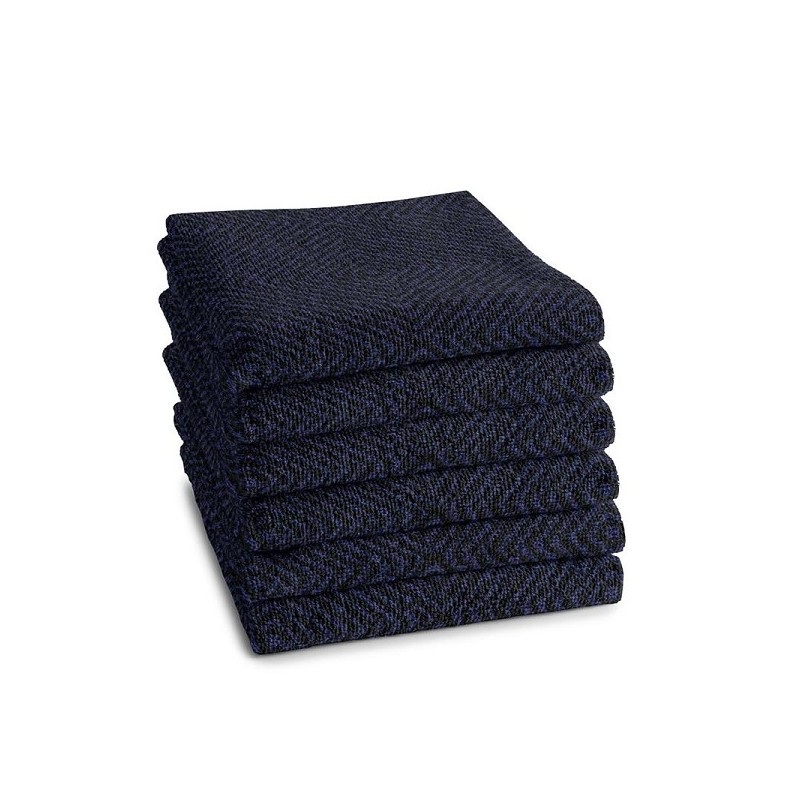 DDDDD Keukendoek Cisis 50x55cm navy per 6 stuks