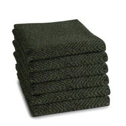 DDDDD Torchon Cisis 50x55cm laurier par 6 pièces