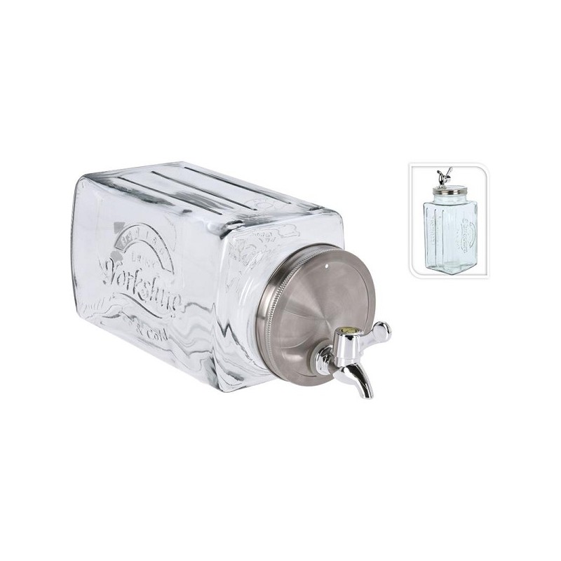 Verre distributeur de boissons 3000ml