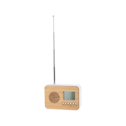 Wekkerradio met datum en thermometer