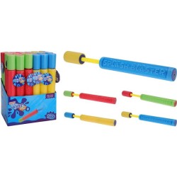 Foamshooter waterspuit 33x4cm assorti kleuren