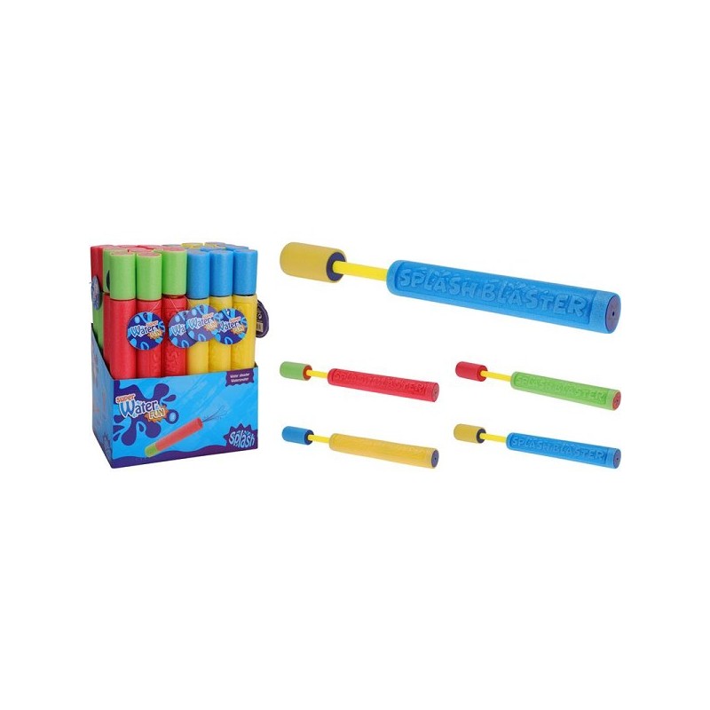 Pulvérisateur d'eau Foamshooter 33x4cm couleurs assorties