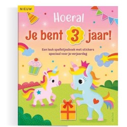 Deltas Hoera! Je bent 3 jaar! Eenhoorns
