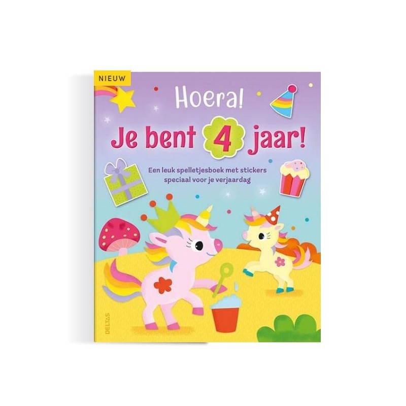 Delta Hourra ! Tu as 4 ans ! Licornes