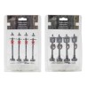 Lantaarnset voor kerstdorp 4-delig 10cm warmled (excl.2xAA batterij)