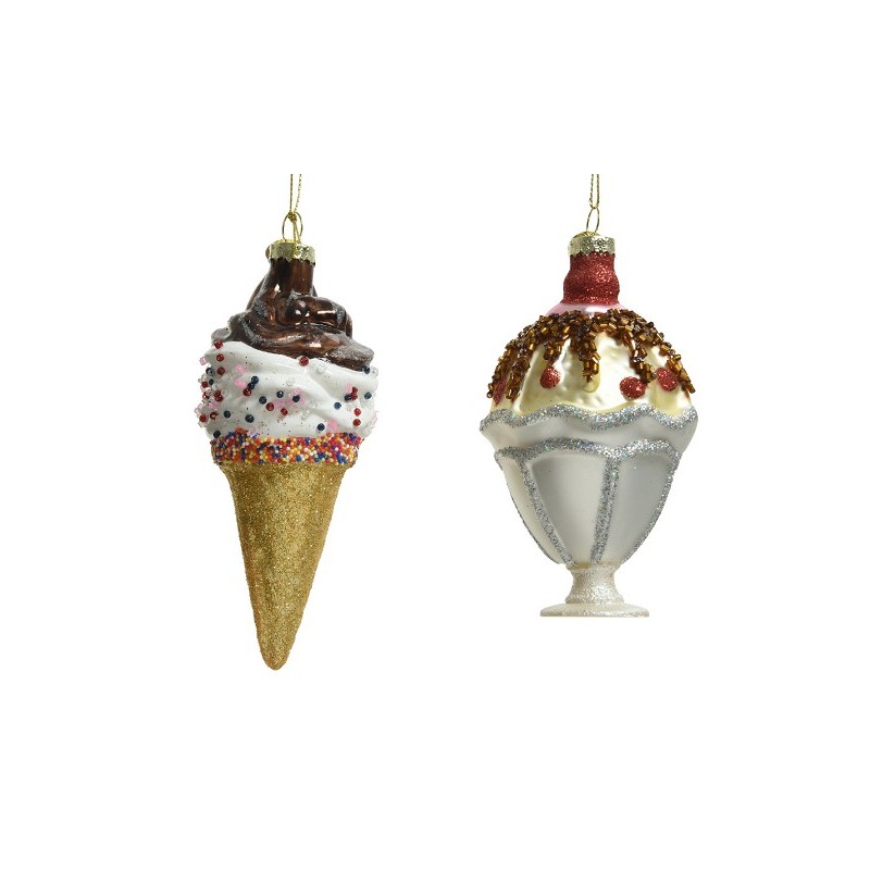 Decoris Kerst Ornament glas