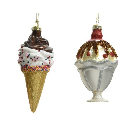 Verre de décoration de Noël Decoris