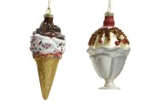 Decoris Kerst Ornament glas
