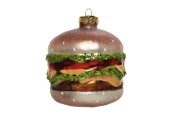 Decoris Décoration de Noël Hamburger 9x10,3 cm