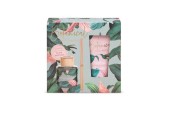 Coffret cadeau bain botanique gel douche 120 ml + coffret parfum avec sticks