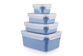 Tefal MasterSeal Color coffret de rangement 4 pièces bleu (0,2L, 0,55L, 0,8L, 2,2L)