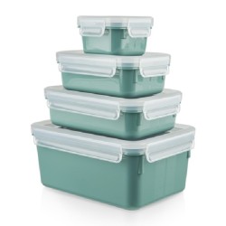 Tefal MasterSeal Color coffret de rangement 4 pièces vert (0,2L, 0,55L, 0,8L, 2,2L)