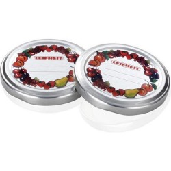 Leifheit Reservedeksels Jampotdeksel Ø5,7cm Voor Inmaakglas Set A 10 Stuks