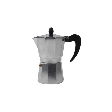 Percolateur 6 tasses aluminium 15x11x22cm