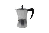 Percolateur 6 tasses aluminium 15x11x22cm