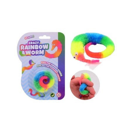 John Toy Gekke Regenboogworm Op Kaart