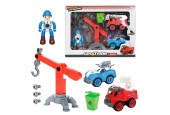 Toi Toys Cars&Trucks speelset hulpdienst met accessoires